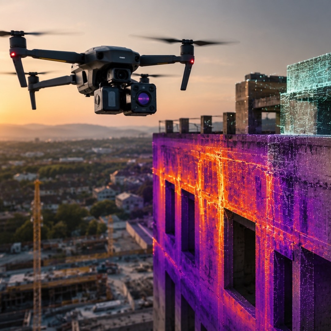 Ispezioni strutturali automatiche con termocamere e LiDAR: la nuova frontiera del monitoraggio edilizio